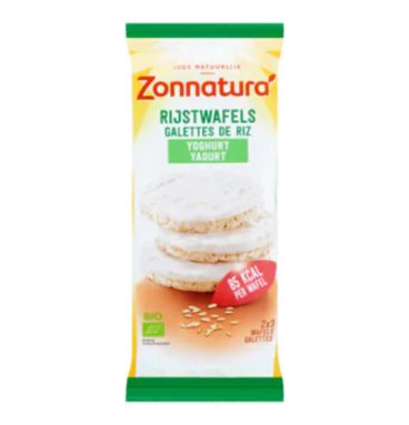 Zonnatura Rijstwafels Yoghurt Yoghurt Biologisch 100 gr