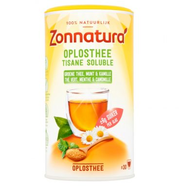 6x Zonnatura Thee Groen Oplossing 200 gr