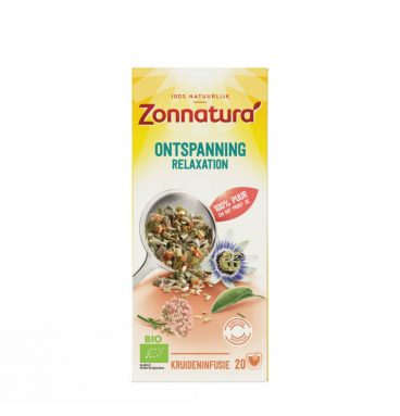 Zonnatura Thee Ontspanning Biologisch 20 stuks