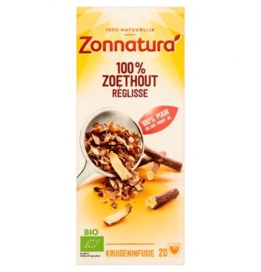 Zonnatura Thee Zoethout Bio 20 stuks