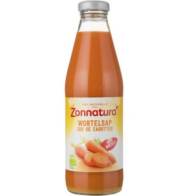 6x Zonnatura Wortelsap Biologisch 750 ml