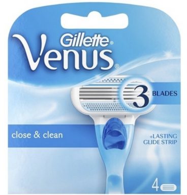 2x Gillette Venus Scheermesjes Classic Smooth 4 stuks