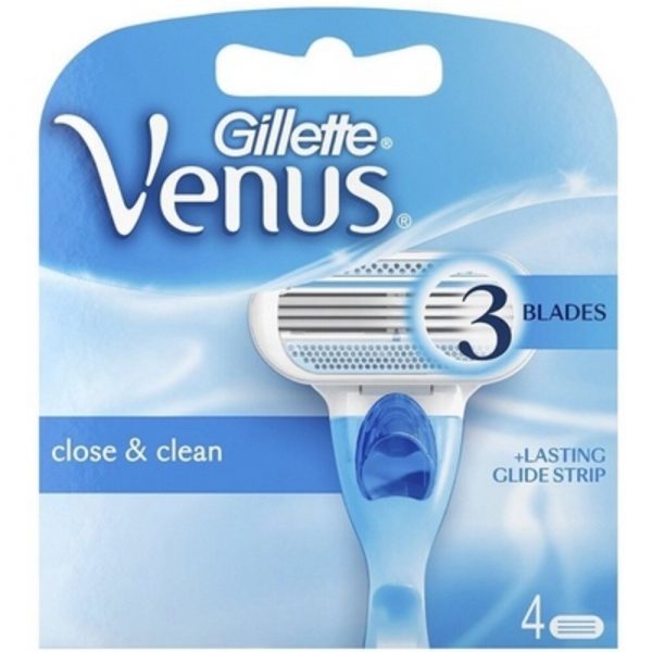 2x Gillette Venus Scheermesjes Classic Smooth 4 stuks