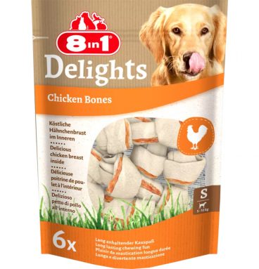 8in1 Delights Bone S 6 stuks