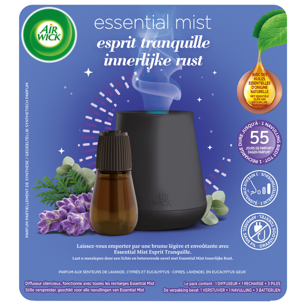 Air Wick Automatische Geurverspreider Starterkit Essential Mist - Innerlijke Rust 1 set