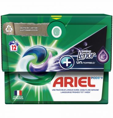 2e halve prijs: Ariel All-in-1 Pods+ Wasmiddelcapsules Vleugje Lenor Frisheid 12 stuks