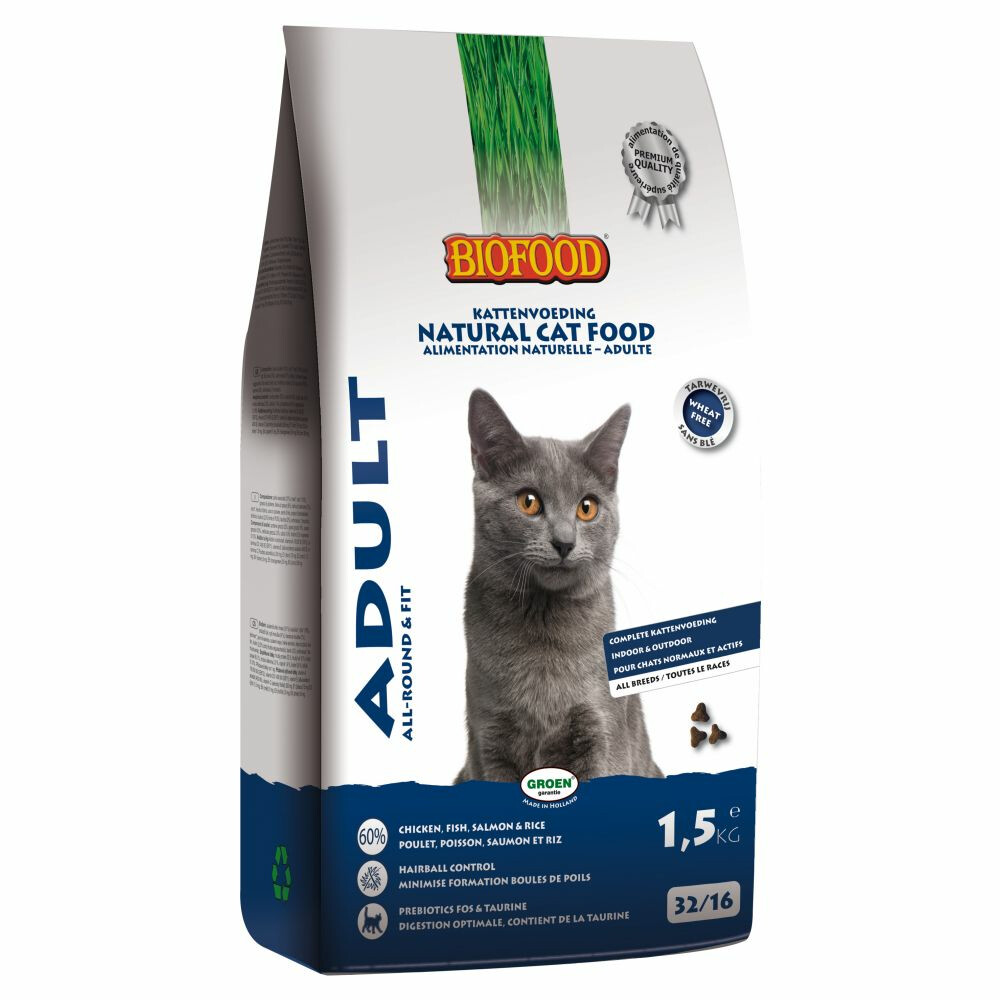 BF Petfood Kattenvoer Adult Tarwevrij 1