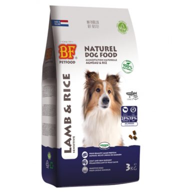 BF Petfood Lam en Rijst Hondenvoer 3 kg