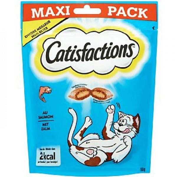 Catisfactions Kattensnoepjes Zalm 180 gr