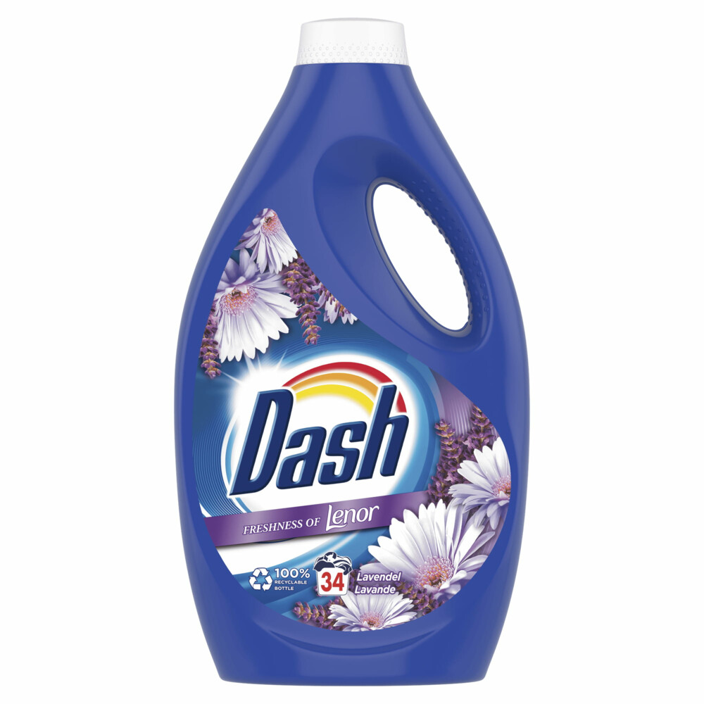 Dash Vloeibaar Wasmiddel Lavendel 1