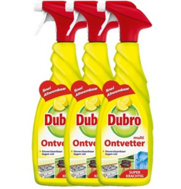 Dubro Multi Ontvetter Spray 3 x 650 ml