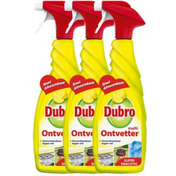 Dubro Multi Ontvetter Spray 3 x 650 ml