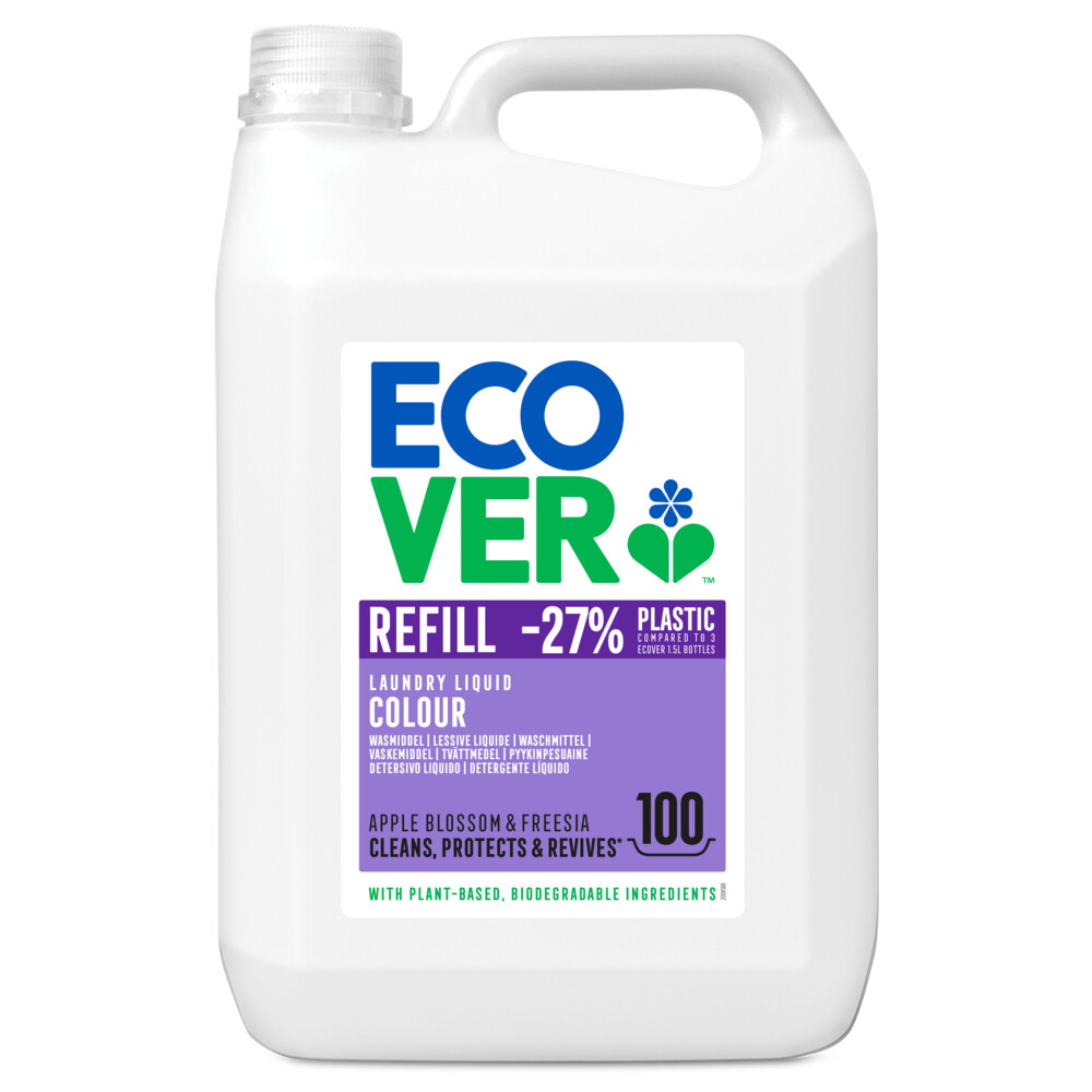 Ecover Vloeibaar Wasmiddel Color Appelbloesem Freesia 5 liter