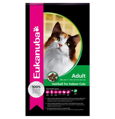 Eukanuba Kat Adult Hairball Control Kip - Lever 2 kg