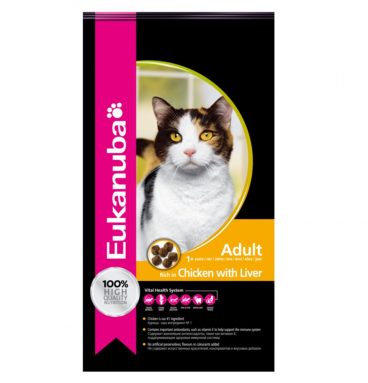 Eukanuba Kat Adult Top Condition 1+ Kip - Lever 2 kg