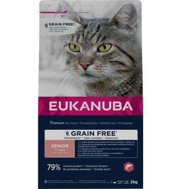 Eukanuba Kat Senior Graanvrij Zalm 2 kg