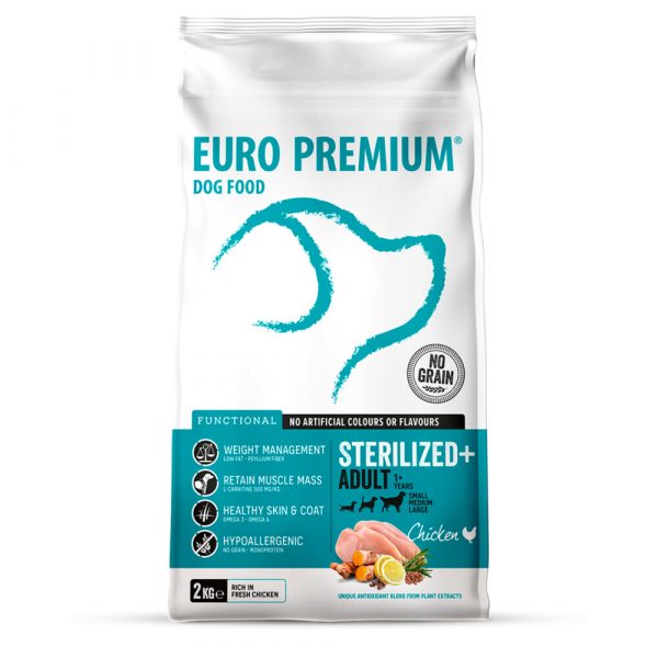 Euro-Premium Adult Sterilized+ 2 kg