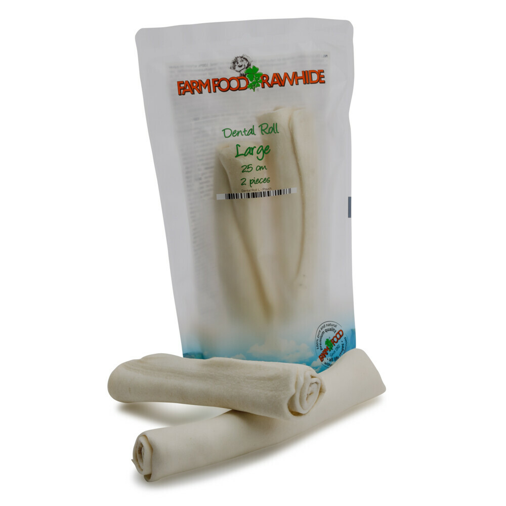 Farmfood Rawhide Dental Roll L 25 cm