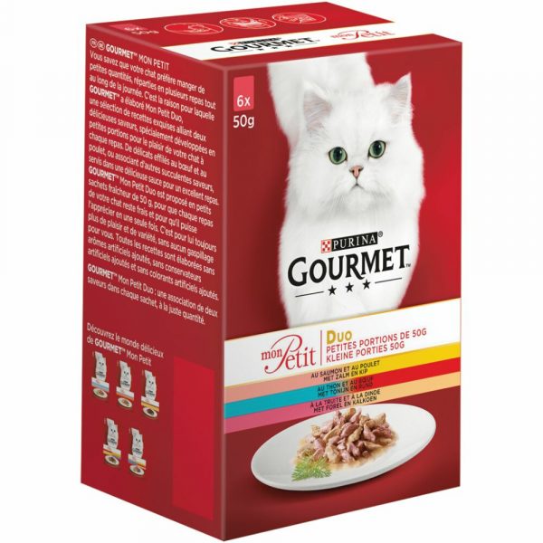 Gourmet Mon Petit Vis&Vlees 6 x 50 gr