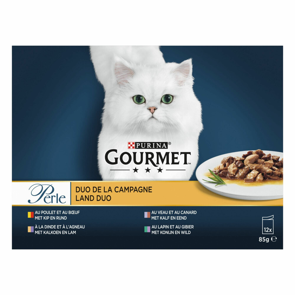 Gourmet Perle Mini Filets Multipack Land Duo in Saus 12 x 85 gr