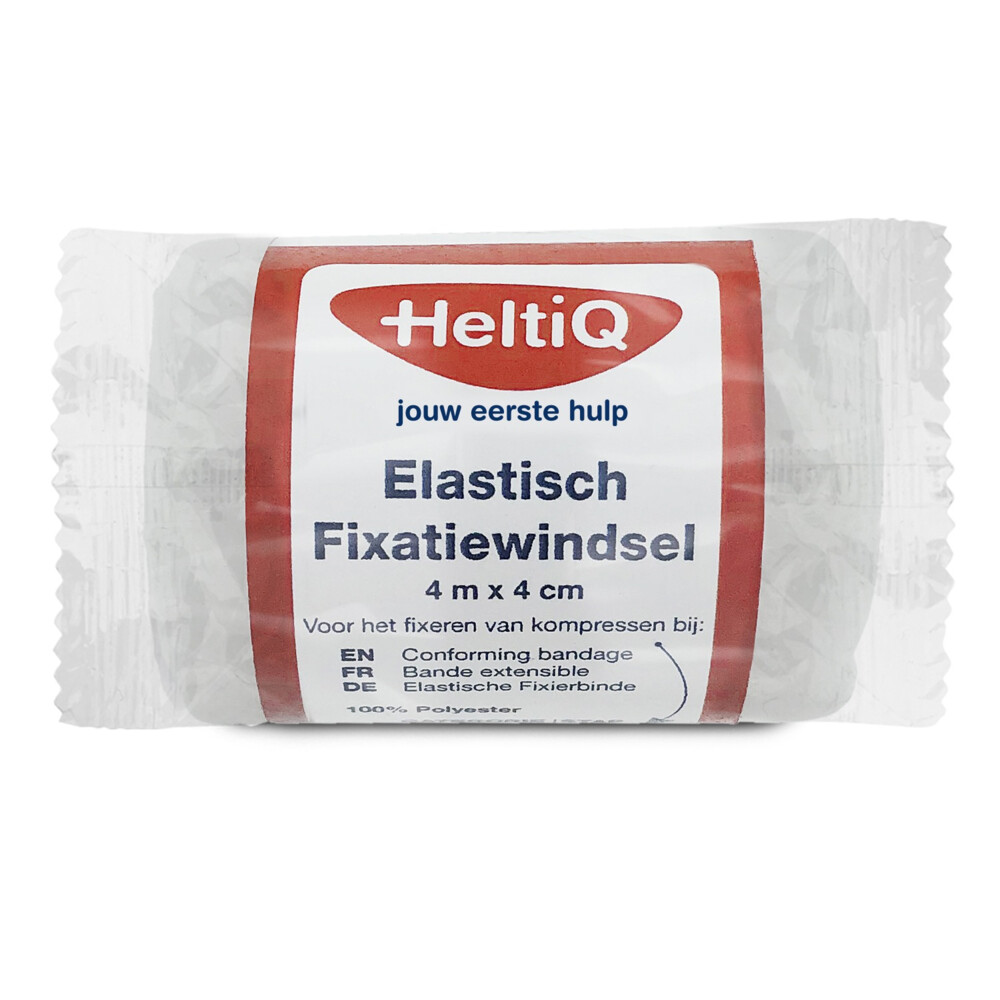 HeltiQ Elastisch Fixatiewindsel 4 m x 4 cm