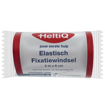 HeltiQ Elastisch Fixatiewindsel 4 m x 6 cm