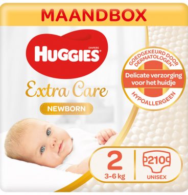 Huggies Ultra Comfort Luiers Maat 2 (3 - 6 kg) 210 stuks