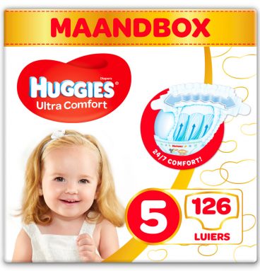 Huggies Ultra Comfort Luiers Maat 5 (11 - 25 kg) 126 stuks