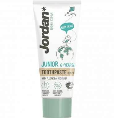 1+1 gratis: Jordan Tandpasta Green Clean Junior 6+ 50 ml