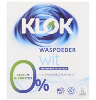 Klok Waspoeder Eco Wit 1