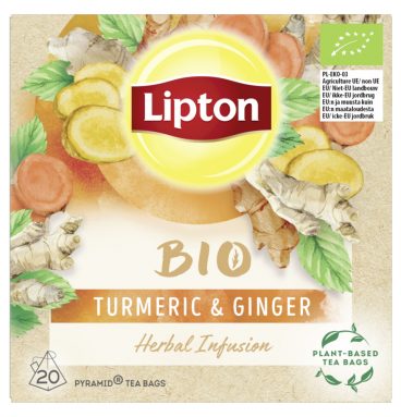 Lipton Kruidenthee Turmeric&Ginger 20 stuks