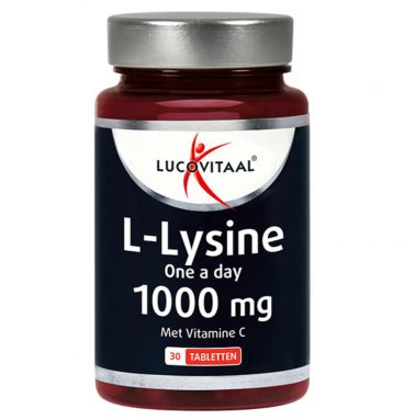 Lucovitaal L-Lysine 1000mg One a Day 30 tabletten