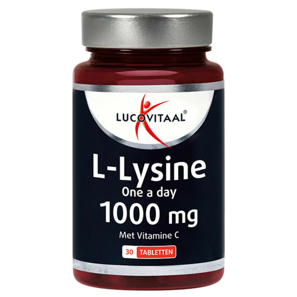 Lucovitaal L-Lysine 1000mg One a Day 30 tabletten