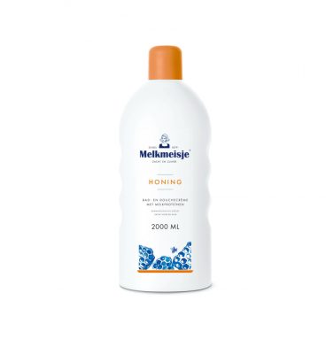 Melkmeisje Bad en Douche Creme Honing 2000 ml