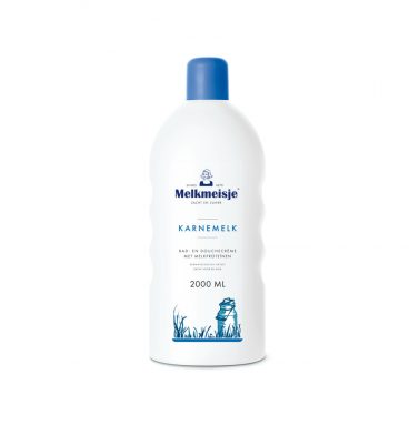 Melkmeisje Bad en Douche Creme Karnemelk 2000 ml