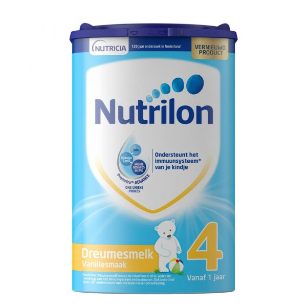 Nutrilon Dreumesmelk 4 Vanille 800 gr