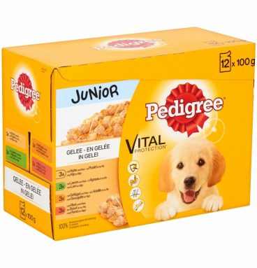 Pedigree Multipack Maaltijdzakjes Junior 12 x 100 gr