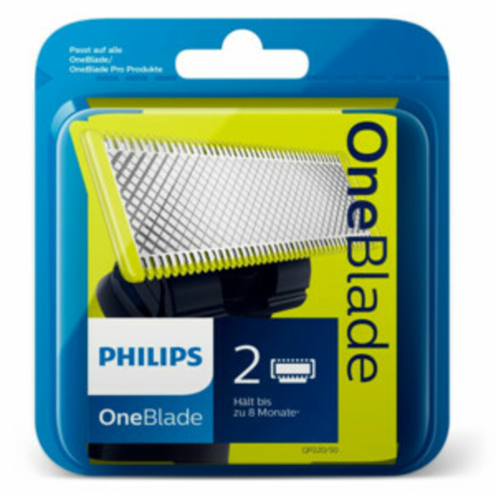 Philips OneBlade Vervangmesjes QP220/50 2 stuks