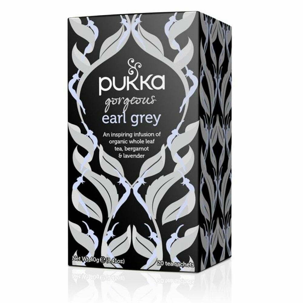 3x Pukka Thee Gorgeous Earl Grey 20 stuks