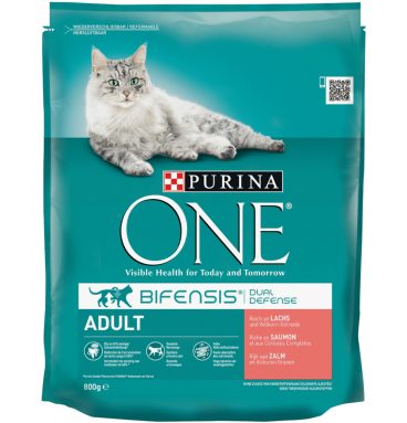 Purina One Adult Zalm - Volkoren Granen 800 gr