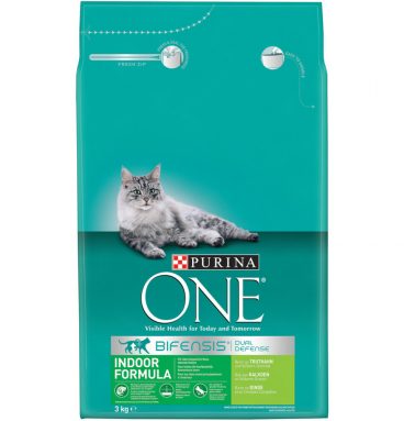 Purina One Indoor Kalkoen 3 kg