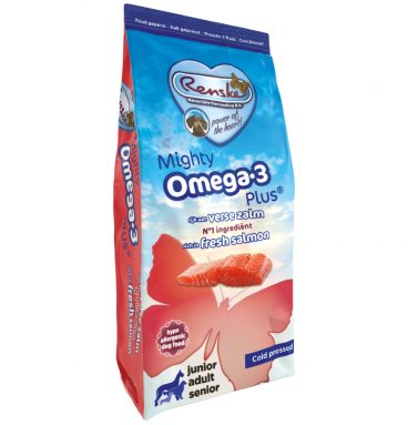 Renske Mighty Omega Plus Geperst Hondenvoer Zalm 3 kg