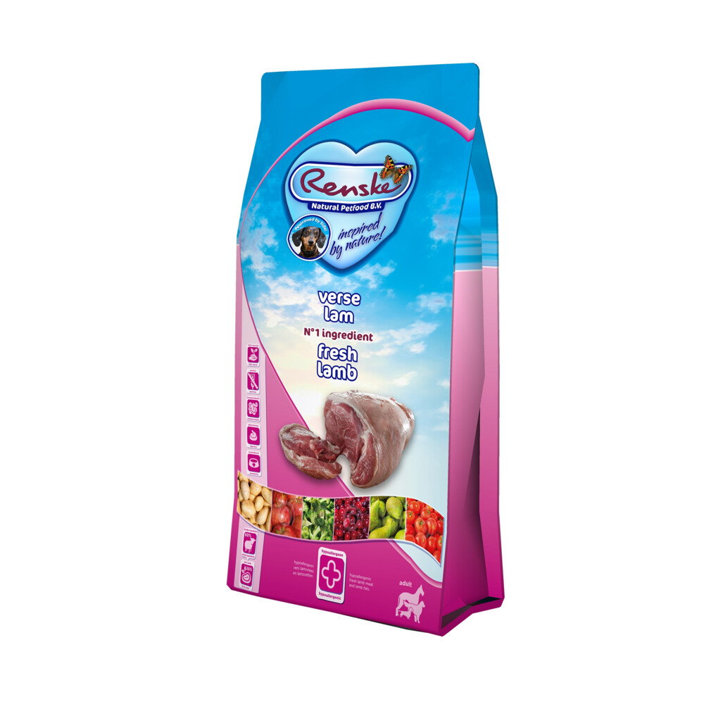 Renske Super Premium Adult Lam Graanvrij 2 kg