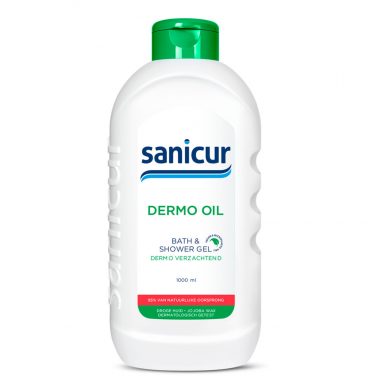 Sanicur Bad en Douchegel Dermo Oil 1000 ml