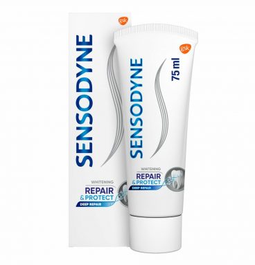 12x Sensodyne Tandpasta Repair&Protect Whitening 75 ml