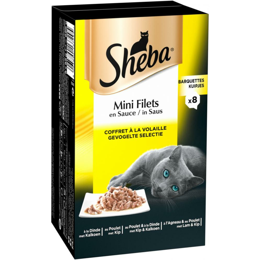 Sheba Mini Filets Traiteur In Saus 680 gr