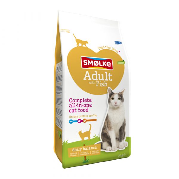 Smolke Kattenvoer Adult Vis 2 kg