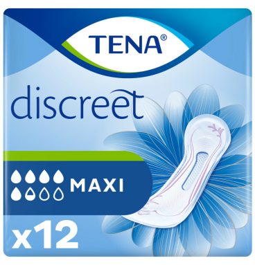 3x TENA Discreet Maxi 12 stuks