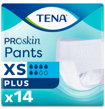 2x TENA Pants Plus Extra Small 14 stuks