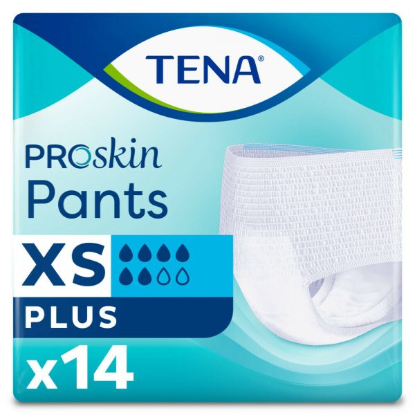 2x TENA Pants Plus Extra Small 14 stuks